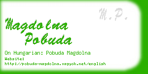 magdolna pobuda business card